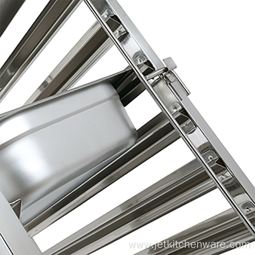 30-Tiers Multifunctional Bakery Cooling Rack Trolley